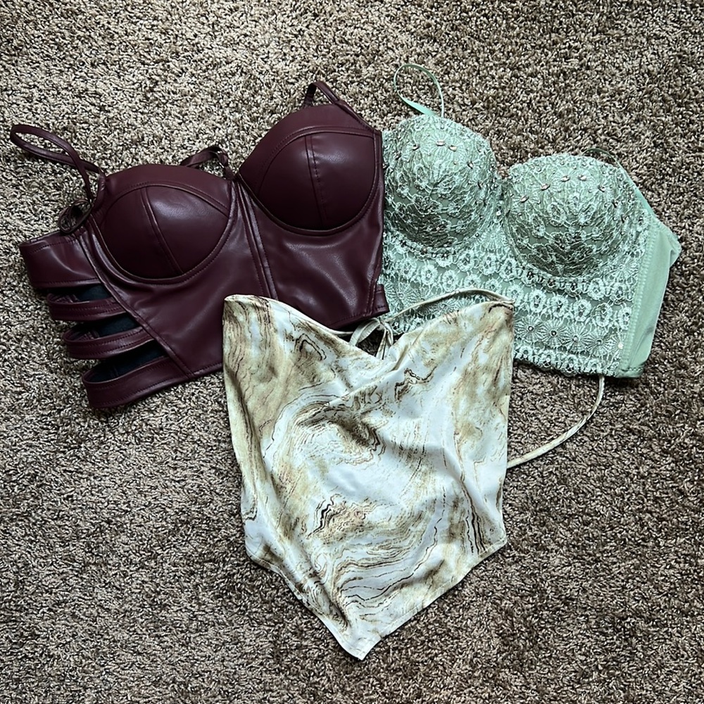 3 Going Out Tops. All only worn once!